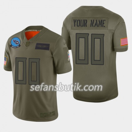 Tennessee Titans Tröjor Custom Nike 2019 Salute to Service - Herr Tennessee Titans Tröjor Custom Nike 2019 Salute to Service - Herr